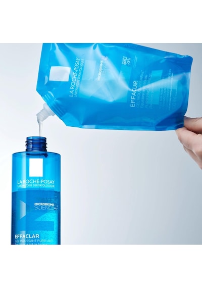La Roche-posay Effaclar Yağlı Ciltler İçin Temizleme Jeli 400ml - Refill
