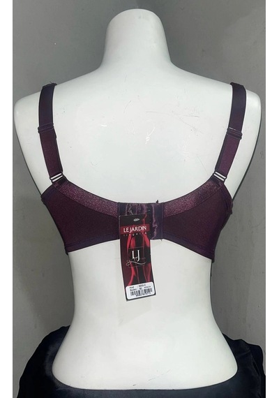 Le Jardin Kadın Tüllü Toparlayıcı Soft Cup Mürdüm Sütyen