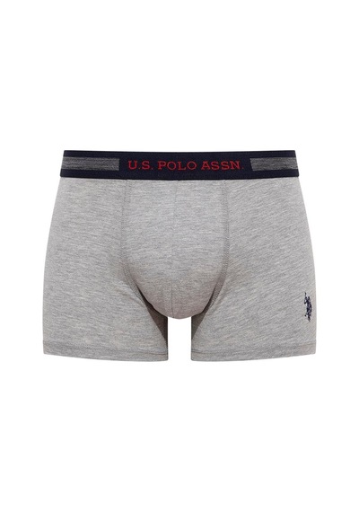 U.S. Polo Assn. U.s Polo Assn. 90004 Erkek Battal 3'lü Boxer-lacivert&grimelanj&beyaz Lacivert
