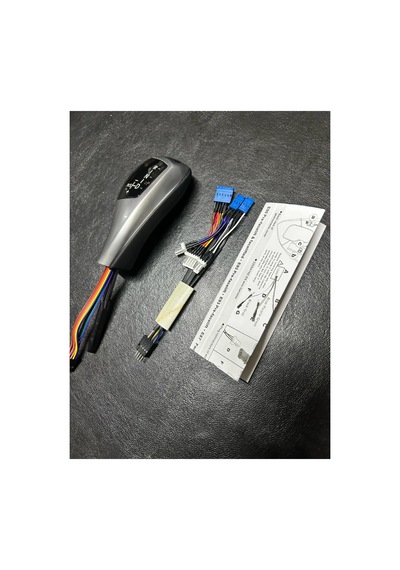 Bmw 3 Serisi E46 E60 E61 Joystick Tip Vites Topuzu Işıklı Sıyah