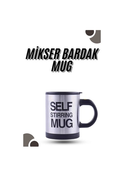 Nm-store Karıştırıcı Özellikli Mikser Kupa Bardak Kompakt Taşınabilir Mug Çok Renkli