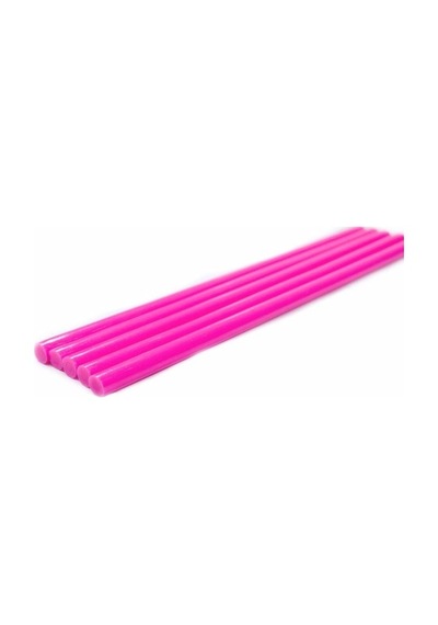 Mühür Mumu Simli Çubuk Sıcak Tutkal 7Mm X 18Cm 5 Li Pembe Renk