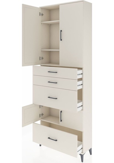 Arges Dolap 4 Raflı 4 Çekmeceli 4 Kapaklı 88x30x243 Aytaşı-ay... Aytaşı Arges Dolap 4 Raflı 4 Çekmeceli 4 Kapaklı 88x30x243 Aytaşı-ay... Aytaşı