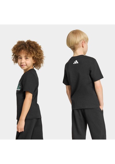 Adidas Minecraft Çocuk Siyah Tişört Ks9034