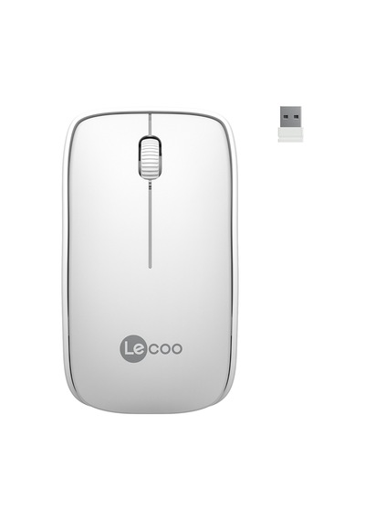 Lecoo WS208 Kablosuz 1200 DPI 3 Tuşlu Sessiz USB Mini Alıcılı Optik Mouse