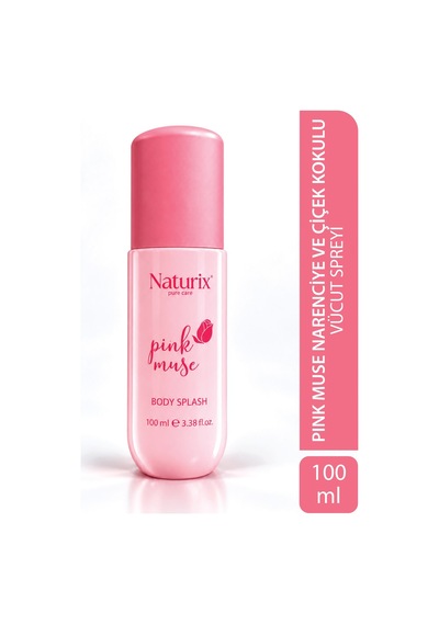 Naturix Pink Muse Vücut Spreyi 100 Ml Meyvemsi Ve Çiçeksi Koku