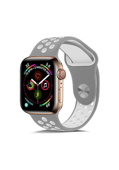 Ekılıf - Apple Uyumlu  Watch 38mm - Kordon Silikon Kordon Krd-02 - No4