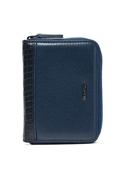 Lacivert Cüzdan & Kartlık Unisex 740 Grande Deri Cüzdan Kartlık