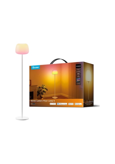 Govee Lantern Köşe Lambası 1.60cm 1000-10000 Kelvin Renk Sıcaklığı R1630c01 RGB
