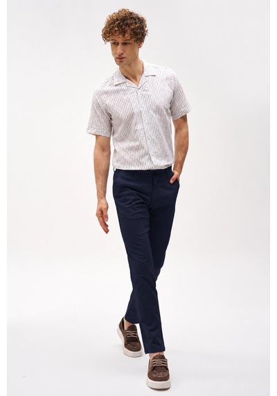 İgs Erkek Lacivert Pamuklu Dynamic Fit Pantolon-26081 İgs Erkek Lacivert Pamuklu Dynamic Fit Pantolon-26081