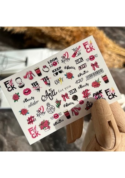 Stiker Arti 430 Beyaz