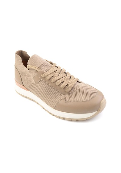 Bambi Vizon Hakiki Deri Erkek Sneaker E01730580382