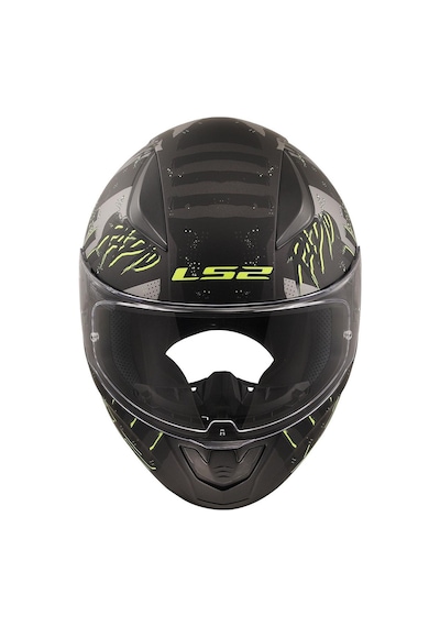 Ls2 Rapid 2 Pirates Kapalı Kask Titanyum