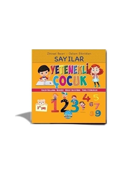Yetenekli Çocuk Zihinsel Beceri ve Gelişim Etkinlikleri 6 Kitap - Safkan Kids