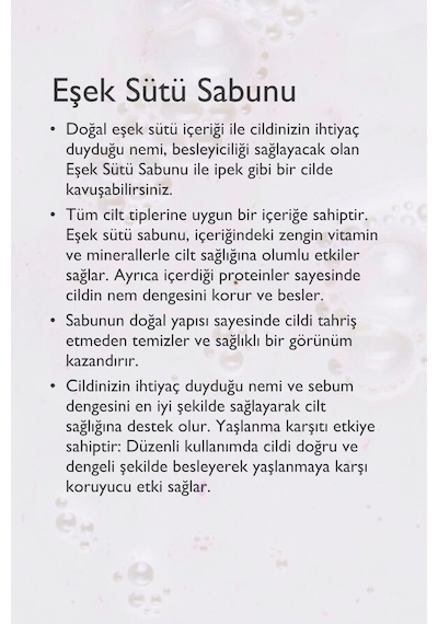 Eşek Sütü Sabunu & Baga Bebek Sabunu & Baga Kükürtlü Sabun Seti
