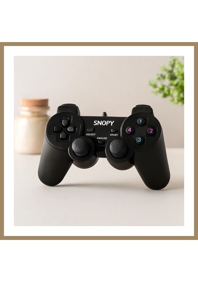 Bezos Ps3 Kablolu Titreşimli Analog Oyun Kolu Usb, 15 Tuş 22