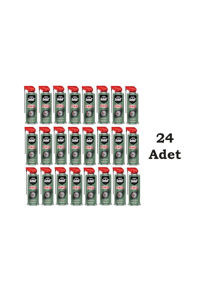 Pro Pas Sökücü Cobrabaşlıklı 400 Ml 24 Adet Tüm Yüzeylerde Çok Amaçlı Yağlayıcı Pas Sökücü