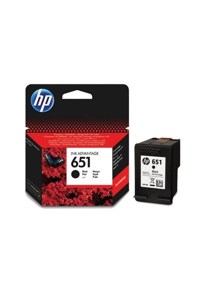 Hp C2P10Ae Black Mürekkep Kartuş 651