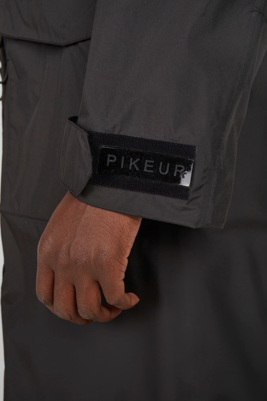 Pikeur Raincoat 1021 Selection Diz Boyu Su Geçirmez Kadın Yağmurluk Siyah