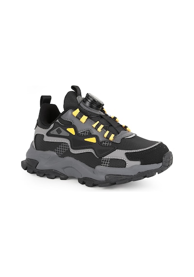 Pepino Çocuk Spor Ayakkabı Çevirmeli Döner Kilitli Mekanizma Kalın Tırtıklı Dişli Taban Outdoor Sneaker 2364 Siyah-füme Pepino Çocuk Spor Ayakkabı Çevirmeli Döner Kilitli Mekanizma Kalın Tırtıklı Dişli Taban Outdoor Sneaker 2364 Siyah-füme