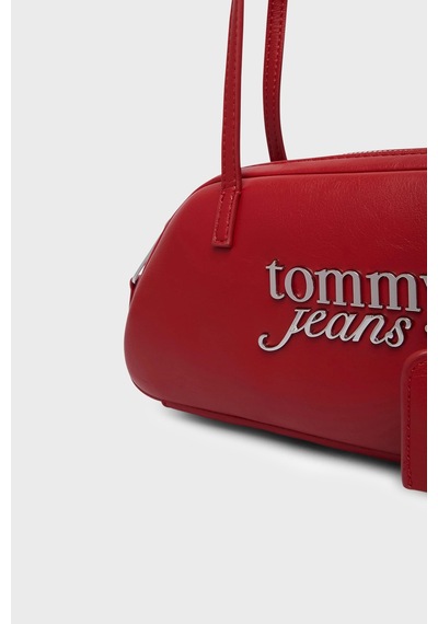 Tommy Jeans Logolu Omuz Askılı Çanta Kadın Çanta Aw0aw18787 Xmp Kırmızı