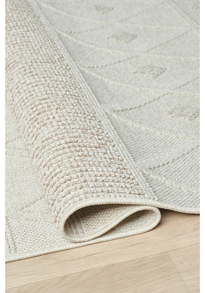 Seyran Halı Loopy 620 Krem-bej %50 Polyester - Polipropilen Yolluk