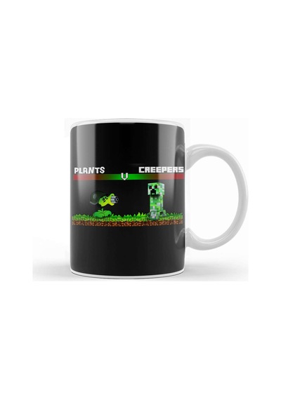 Plants Vs Zombies Plant Attack Kupa Bardak Porselen Karışık