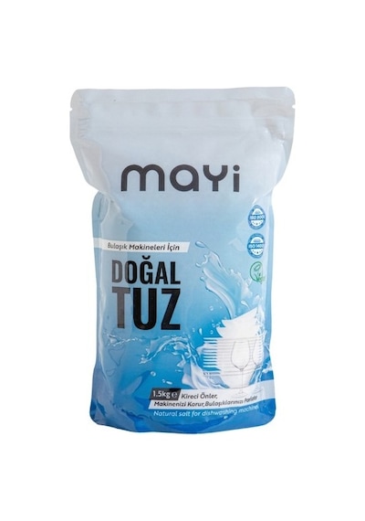 Mayi Tuz Doğal Bulaşık Makinesi Tuzu 1500 G