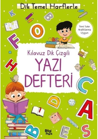 Kılavuz Dik Çizgili Yazı Defteri Büyük Boy - Ybve-718437