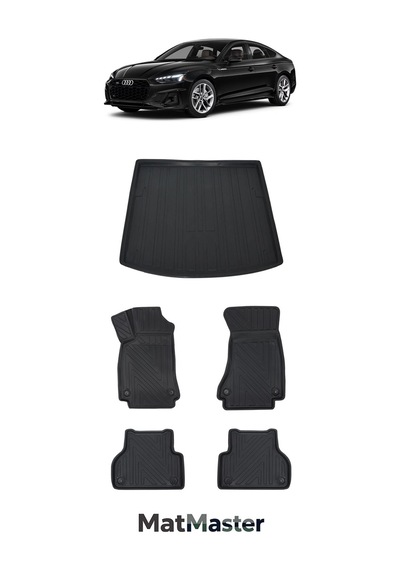 Audi A4 2017 Model 5d Premium Ekstra Havuzlu Paspas Ve Bagaj Havuzu Set