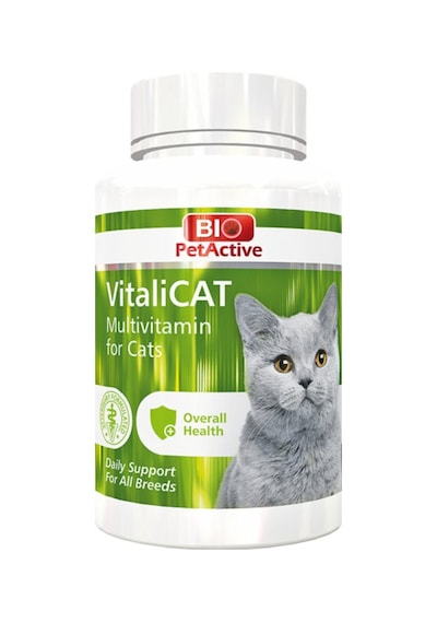 Bio Petactive Vitalicat Multivitamin Tableti 150'li Bio Petactive Vitalicat Multivitamin Tableti 150'li
