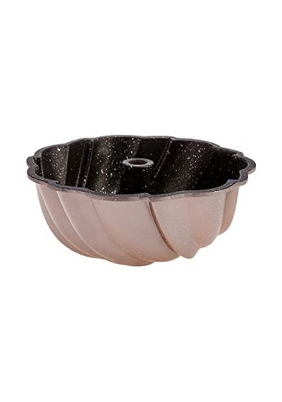 Metalik Pudra Döküm Kek Kalıbı - Dayanıklı Ve Şık 26 Cm