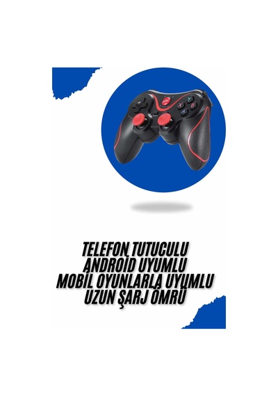 Joystik Gamepad Bluetooth Telefon Tutucu Oyun Kolu Telefon Android Uyumlu Diğer 24729225