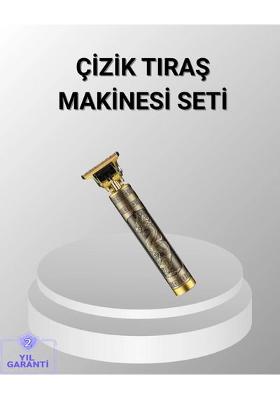 Şarjlı T Bıçaklı Saç Ve Sakal Tıraş Makinesi 3 Başlıklı, Güçlü Motorlu, 2 Saat Kullanım Diğer
