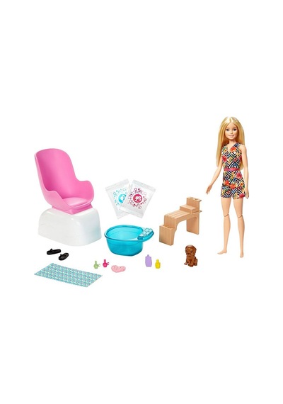 Mattel Barbıe Sağlıklı Tırnak Bakımı Oyun Seti    Ghn07