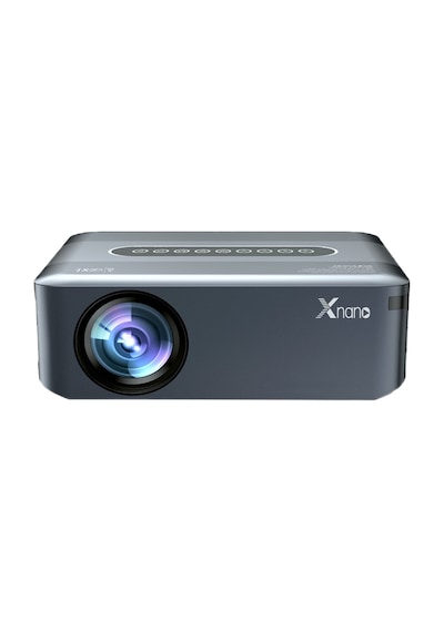 Xnano X1 1080P WI-FI 12000 Lumen Bluetooth Android Full HD LED Projeksiyon Gri