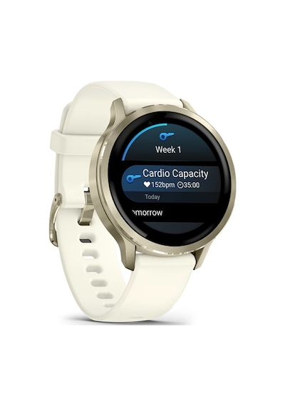 Garmin Venu 4 - 41 MM Lunar Gold Silikon Kordon Akıllı Saat (Distribütör Garantili)