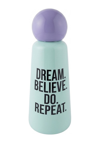 Giftpoint Double Çelik Gövde Matara 500 Ml Turquoisepurple Gp-3550 Çok Renkli