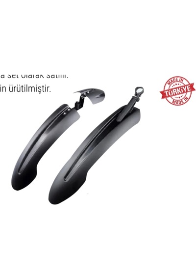 Xbyc 4006 Fatbıke20x4.0 Çamurluk Siyah