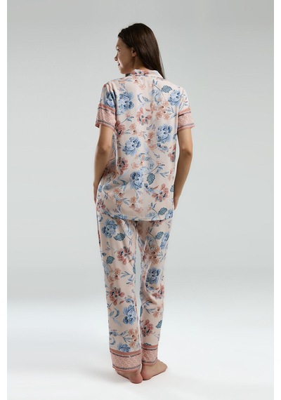 Arnetta Kadın Pembe Gömlek Pijama Ar3201-s-v1 Pembe