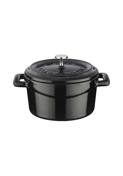 Döküm Mini Tencere 10 Cm 0.35 L Hacim Siyah Diğer