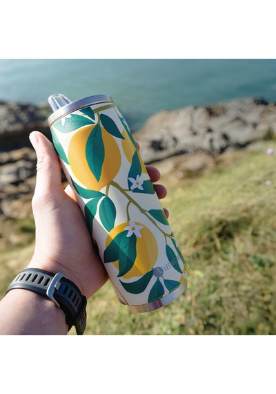 Les Artistes Paris Isı Yalıtımlı Kutu Çelik Termos 500ml Floral Butterfly Çok Renkli