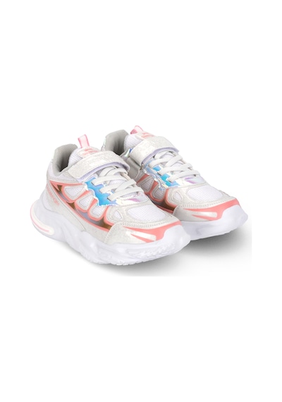 Slazenger Kafka P Kız Çocuk Cırt Cırtlı Beyaz / Pembe Günlük Spor Ayakkabısı Beyaz - Pembe