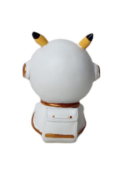 Pokemon Go Astronot Pikachu Gece Lambası Biblo Dekoratif Ürün Ev Ofis Yeni Yıl Doğum Günü Hediyesi 15 Cm
