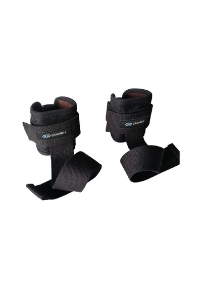 Lifting Straps Siyah Ağırlık Kaldırma Straps Pro Bilek Destekli 1 Çift Bar Kaldırma Kayışı Beyaz