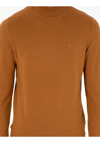 Pierre Cardin Erkek Kahverengi Kazak /triko 50296548-vr163 Kahverengi