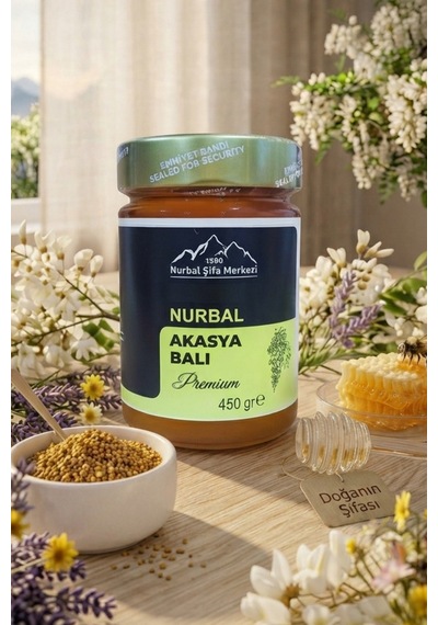 Nurbal Şifa Merkezi Akasya Balı 450 G