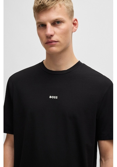 Hugo Boss Erkek T-shırt 50473278-001 50473278-001 Siyah Siyah