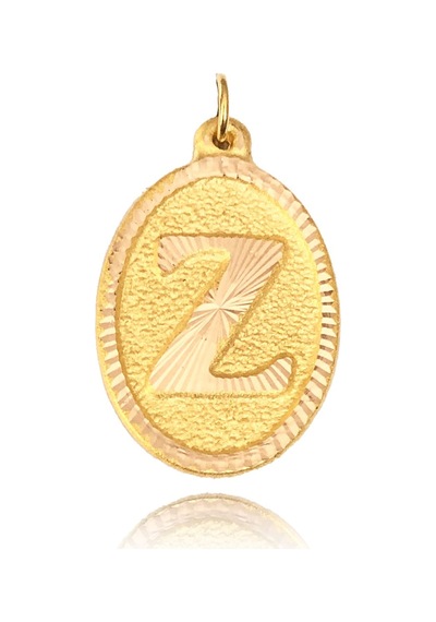 0.25 Gram 14 Ayar Altın Z Harf Kolye Ucu