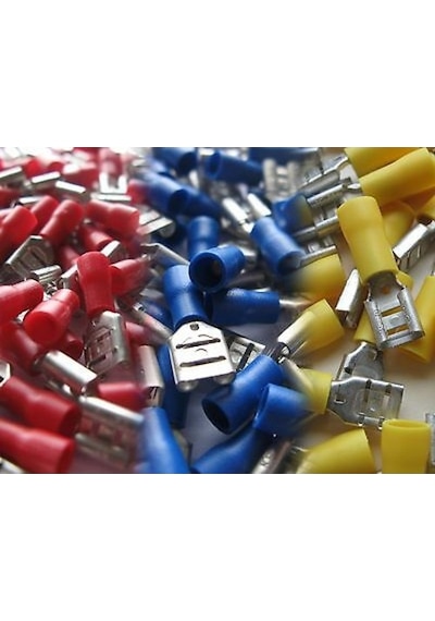 6.3 Mm Maasco Dişi Faston Tip Kablo Ucu Pabuç (10/20 Adet)